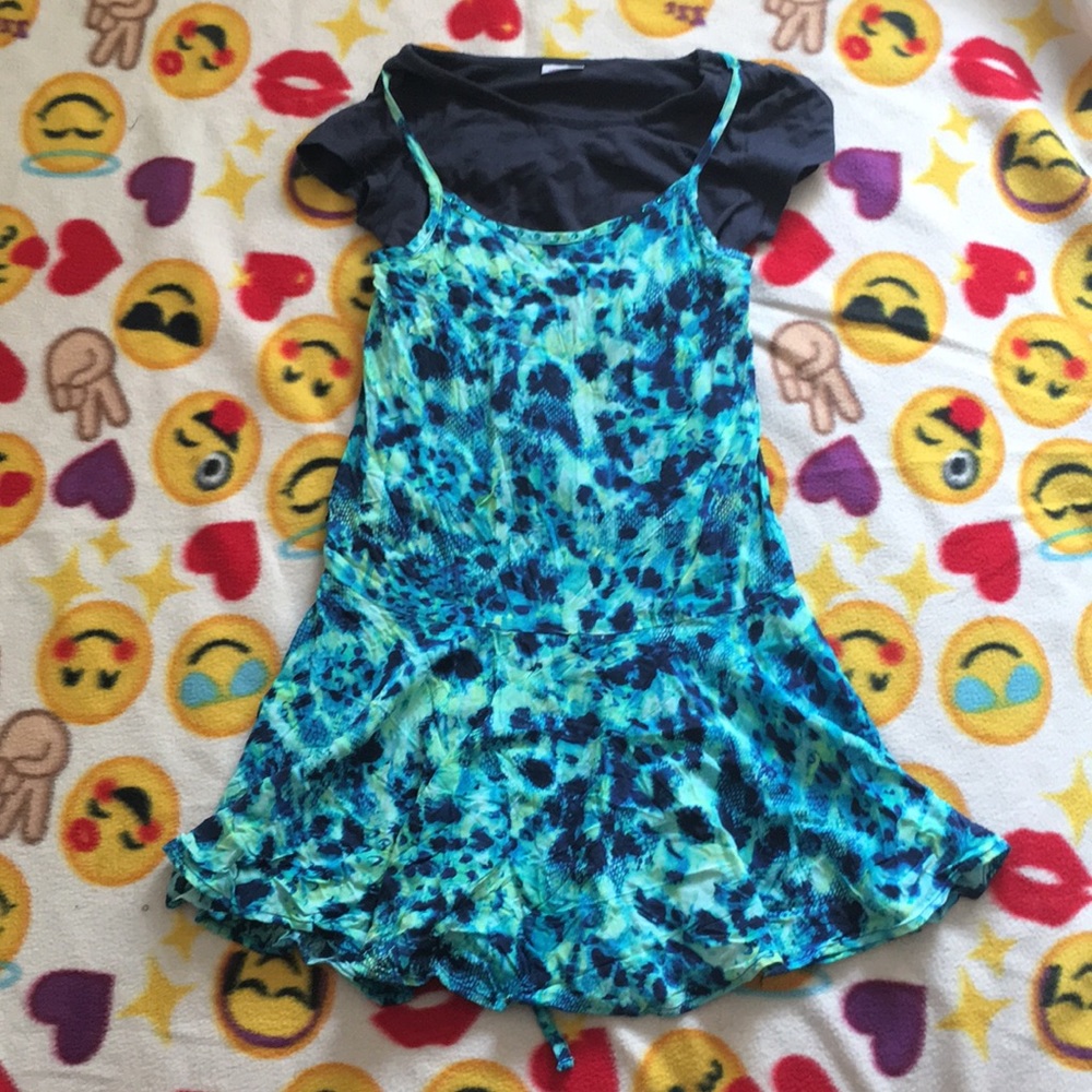 Justice T-shirt with dress